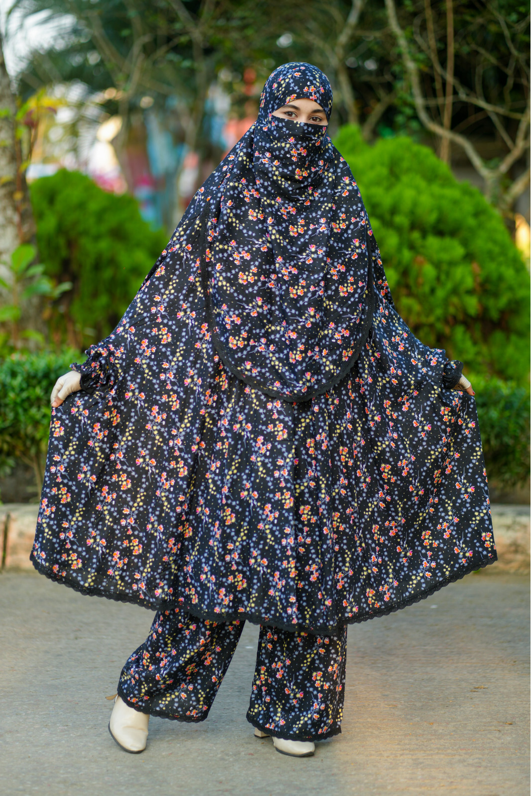 Khimar And Plazu Set | Code 156