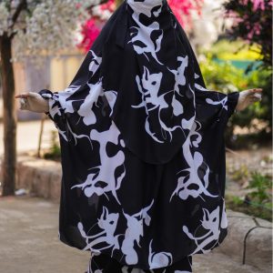 Luxury Mishori Silk Khimar Set | Code 305