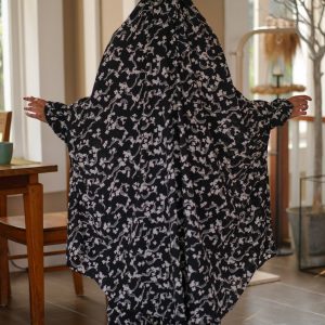 Luxury Mishori Silk Khimar Set | Code 310