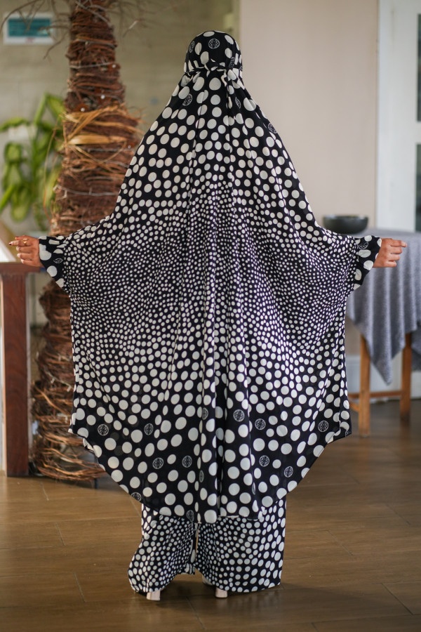 Luxury Mishori Silk Khimar Set | Code 314