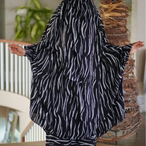 Luxury Mishori Silk Khimar Set | Code 302
