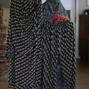 Luxury Mishori Silk Khimar Set | Code 309