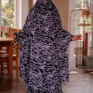 Luxury Mishori Silk Khimar Set | Code 311